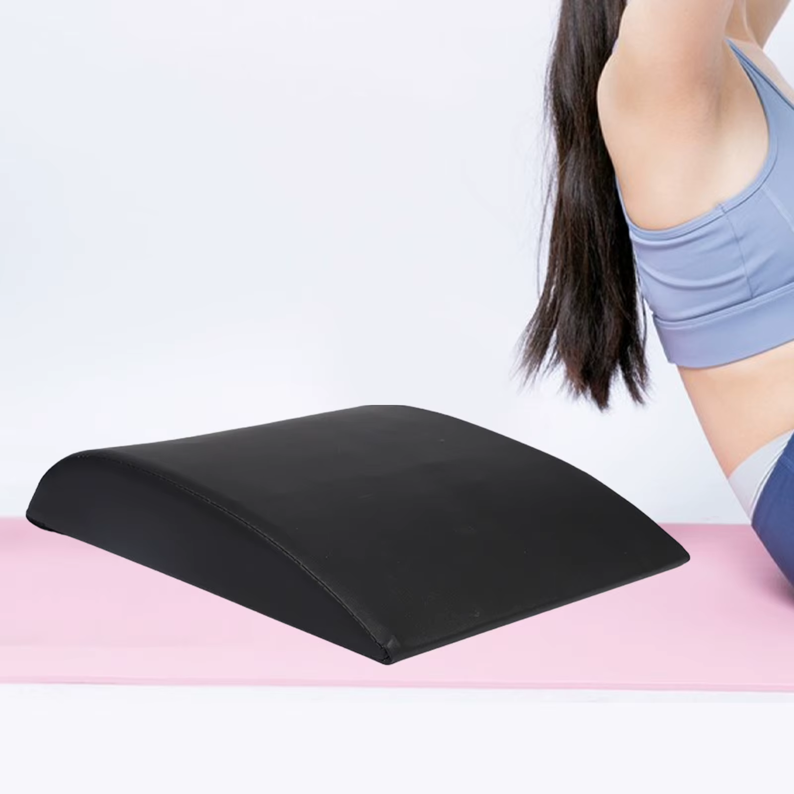 Tapis d'exercice Ab avec soutien du bas du dos souple pour les exercices abdominaux