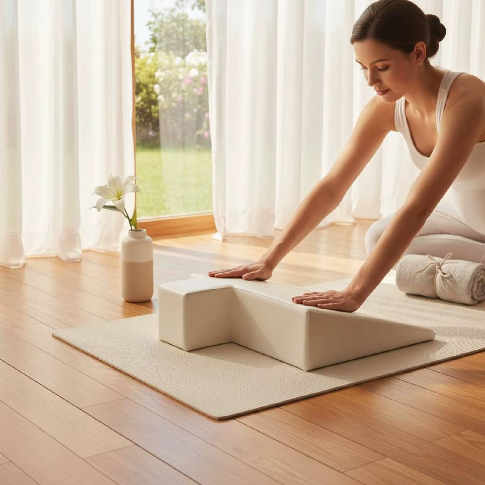 Bloc de cale de réformateur de Pilates professionnel