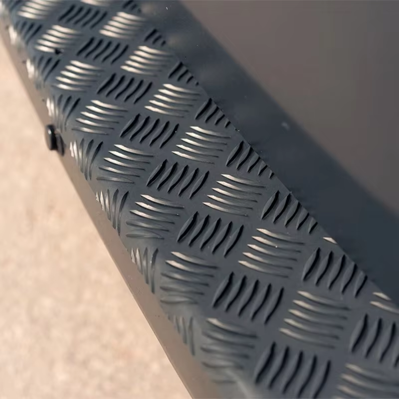 Protection de pare-chocs arrière de voiture, protection de pare-chocs en caoutchouc adhésif antidérapant pour VW T5 T6 Fiat Ducato Ford Transit