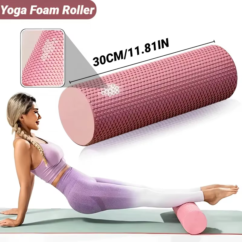 Rouleau de yoga hexagonal en mousse EVA