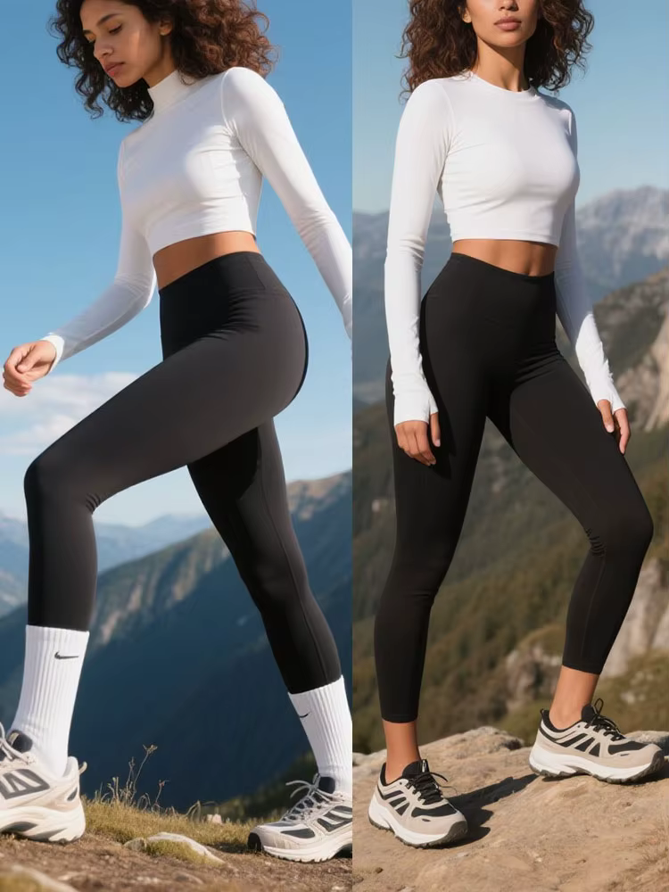 Pantalons de yoga été offre spéciale taille haute respirant séchage rapide leggings