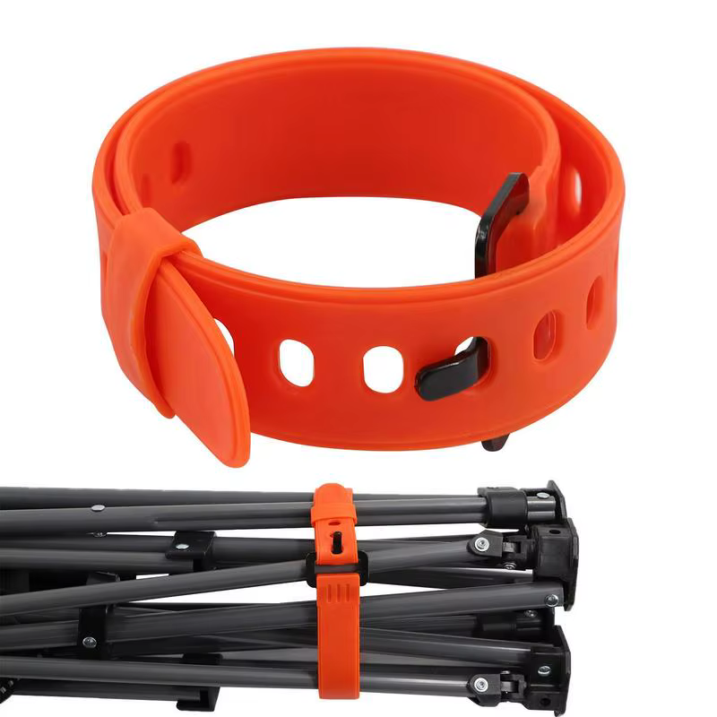 Sangle utilitaire avec clip, sangles de chargement en caoutchouc de sécurité, embrayage industriel, tension compacte, haute résistance, partenaires industriels