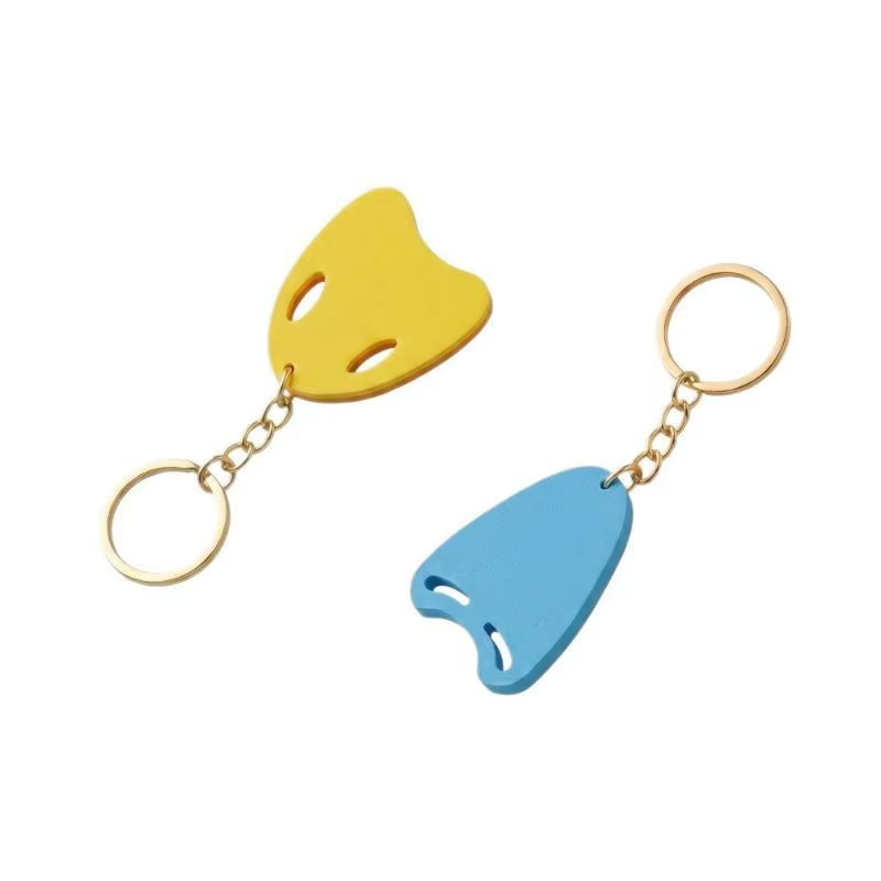 Porte-clés de natation style sportif, pendentif planche de natation, breloque de sac style sportif, mini porte-clés flottant pour l'été