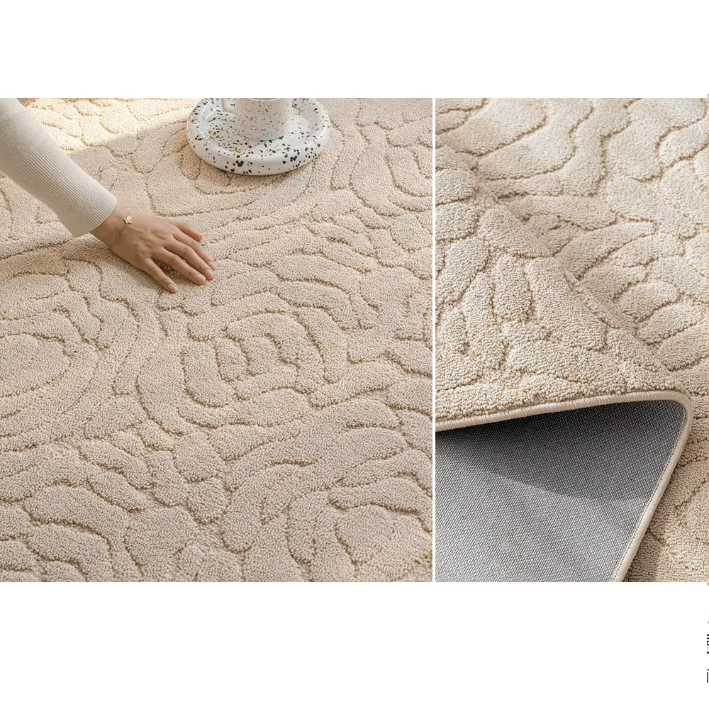 Tapis de Sol en Peluche Doux et Confortable pour la Maison, Décoration d'Nikpour Salon, Lit, Bébé, Salle d'Étude
