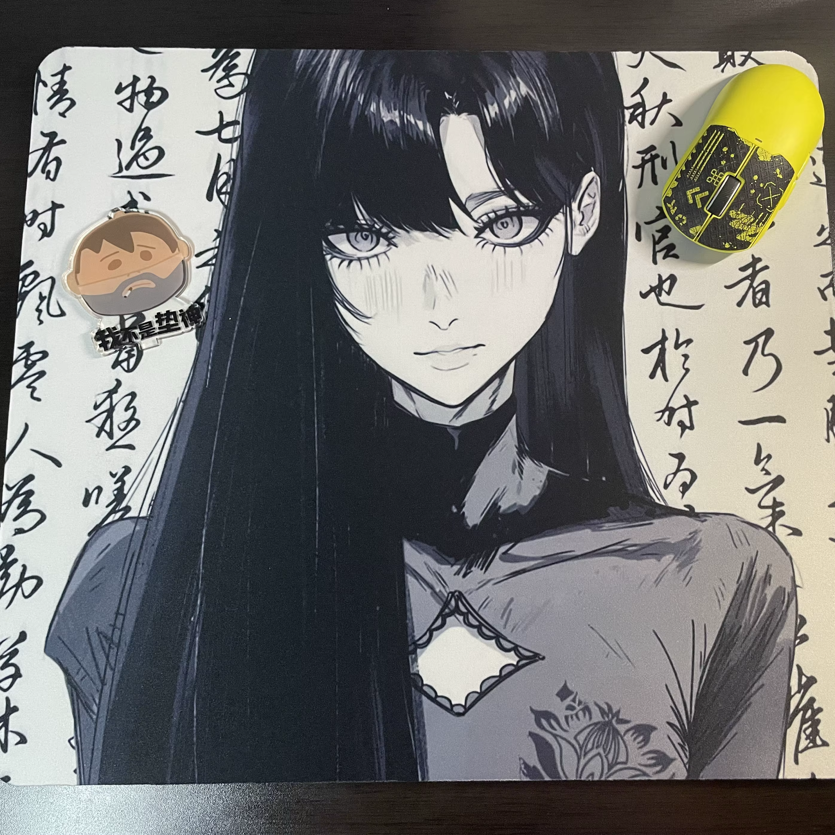 Tapis de souris Anime Girl, Surface ultra fine professionnelle, pour sports électroniques, accessoires de jeu sur ordinateur, 450x400