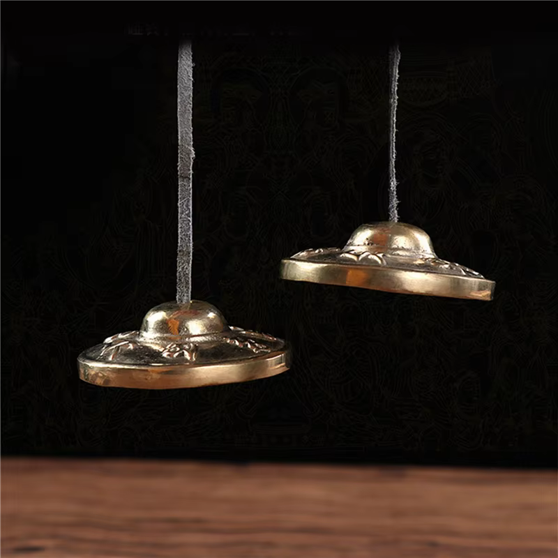 Cloches de méditation tibétaines Tingsha