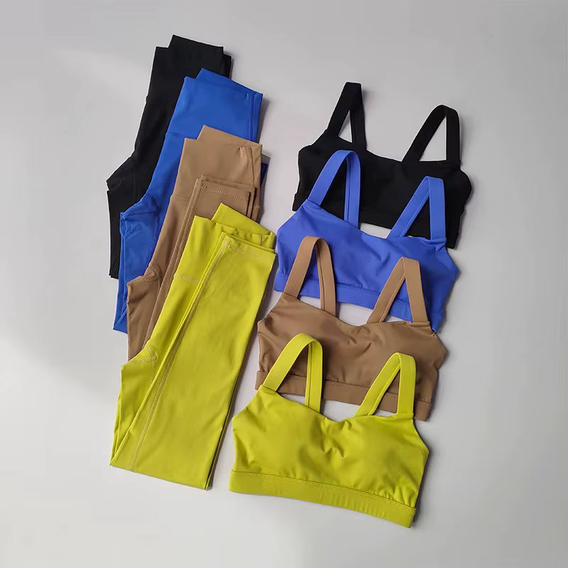 Ensemble de Yoga sans couture pour femmes