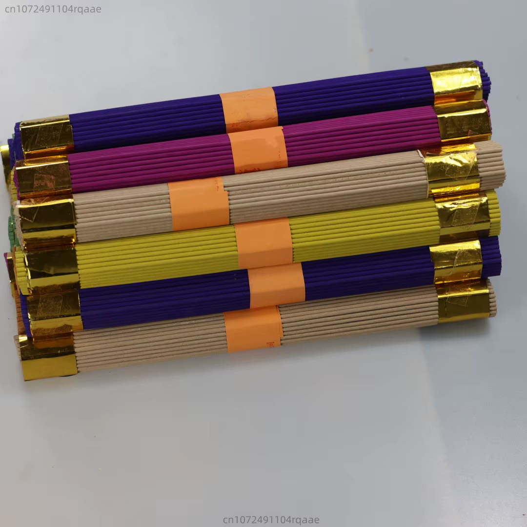 Bâtons d'encens tibétains bénis Mantra - Bois de santal naturel pour la méditation