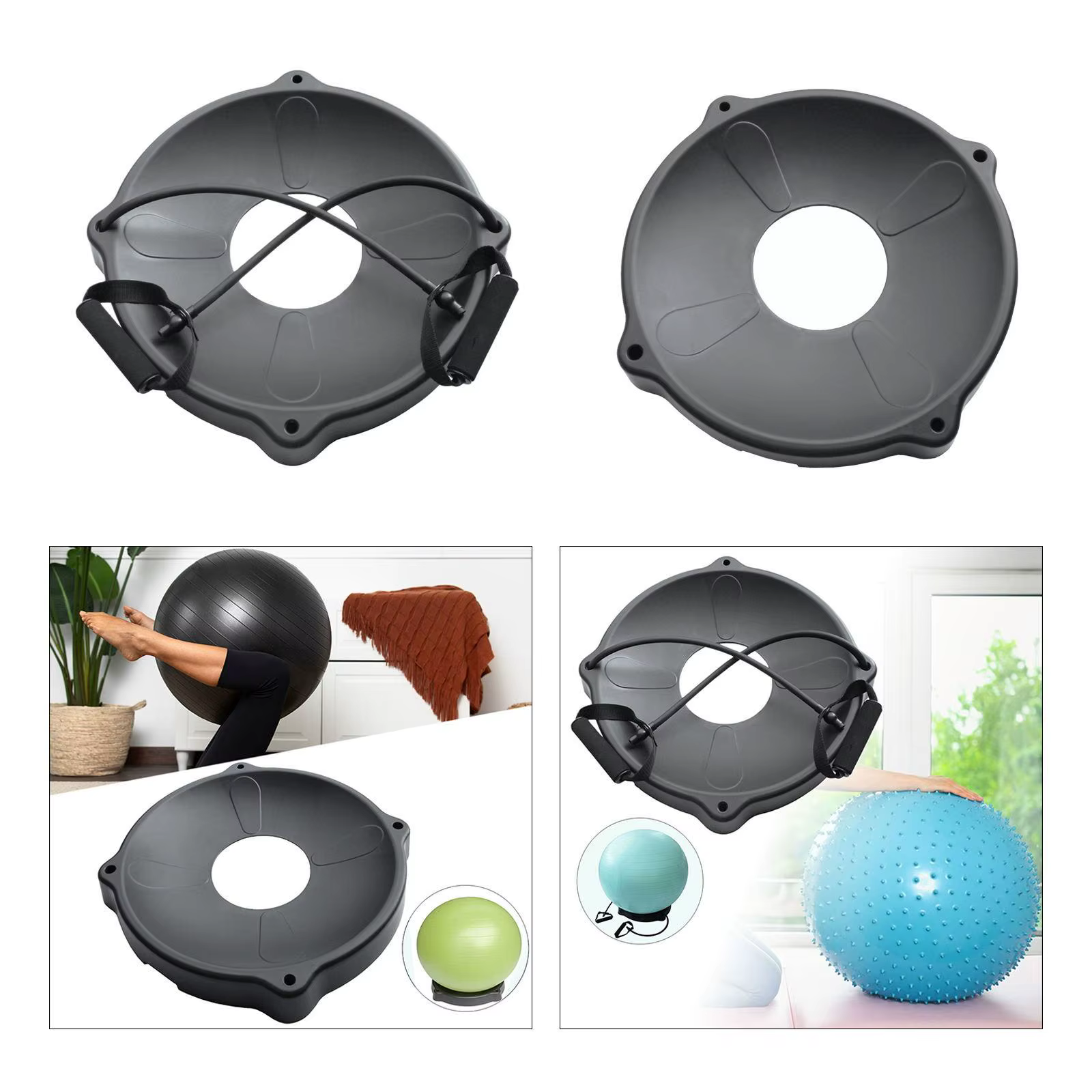 Base de support de chaise de balle de Yoga