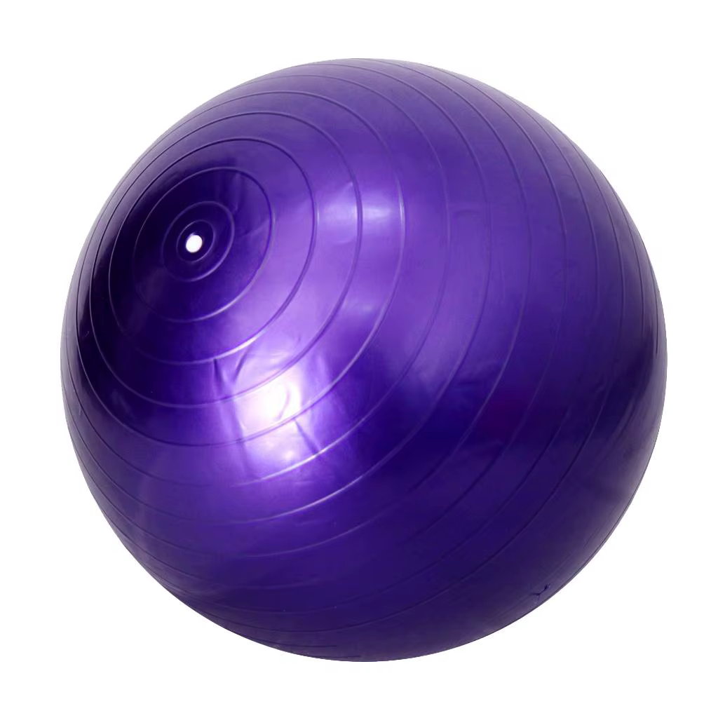 Balle de gymnastique (45/85 cm), balle de yoga épaisse, balle de stabilité résistante pour