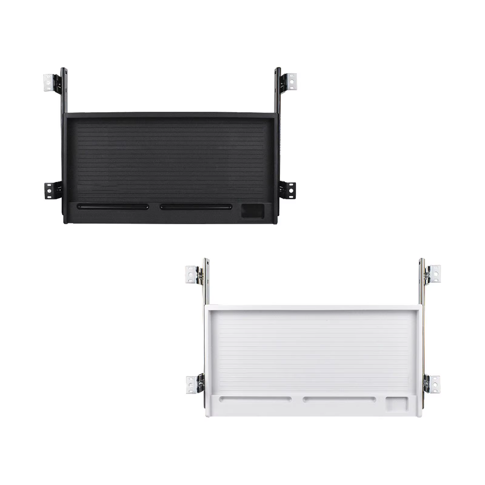 Plateau pour clavier sous le bureau, organiseurs de clavier, plateau pour clavier extractible pour la maison