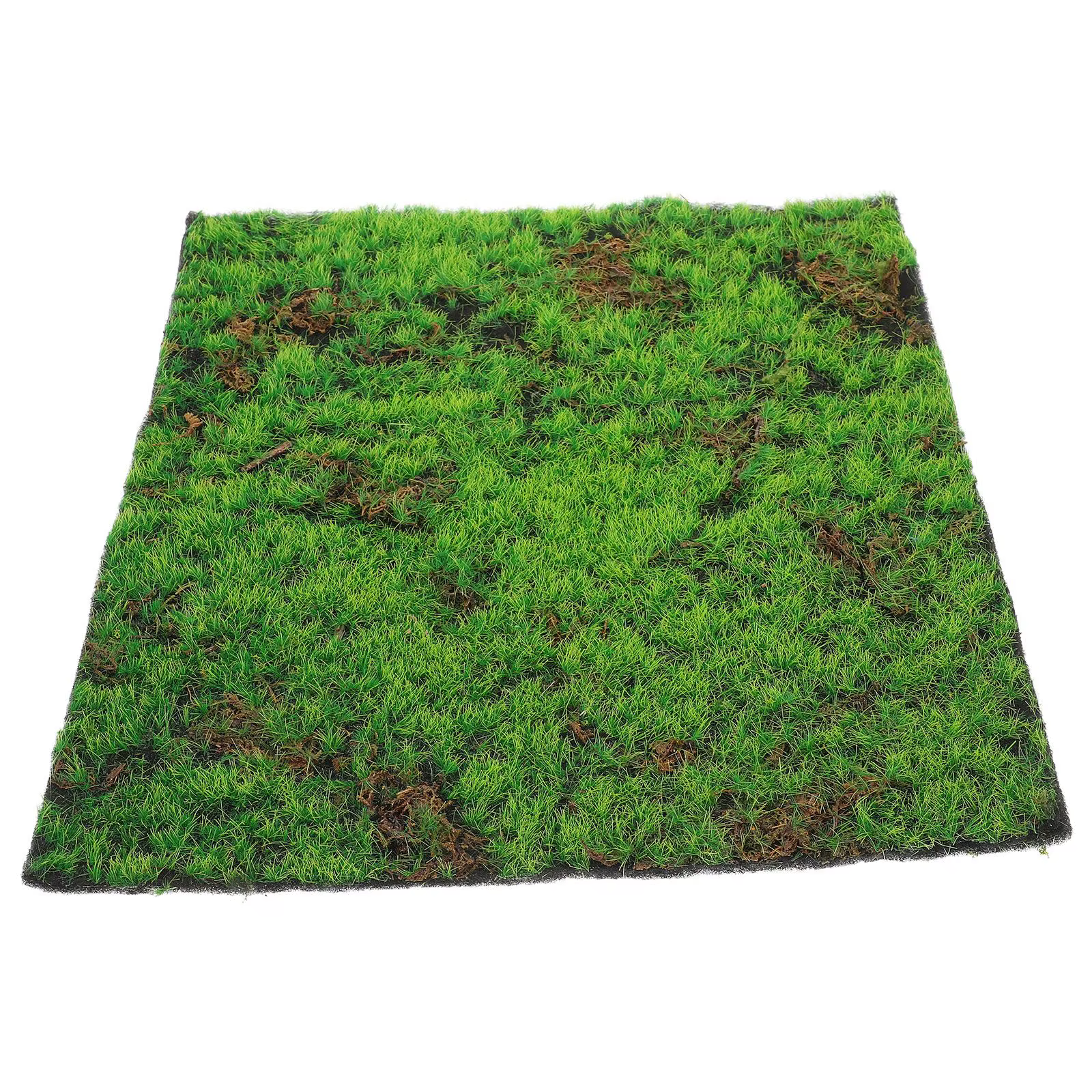 Tapis de gazon artificiel en mousse simulée 30x30cm, faux décor de pelouse, jardin, balcon, cour, plantes d'intérieur, accessoire d'aménagement paysager