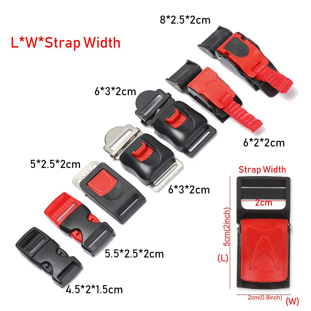 Sangle de casque de moto d'extérieur, accessoires de vélo, clip de couture, boucles flexibles