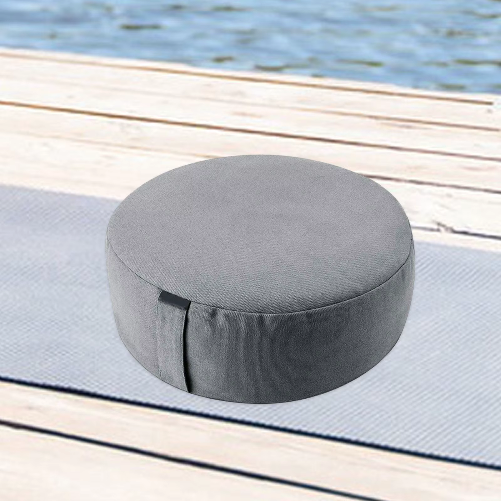 Coussin de méditation rond