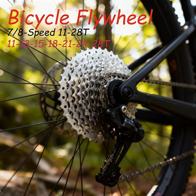 Cassette de vélo 7/8 vitesses 11-28-32T, roue libre de rechange pour cyclisme