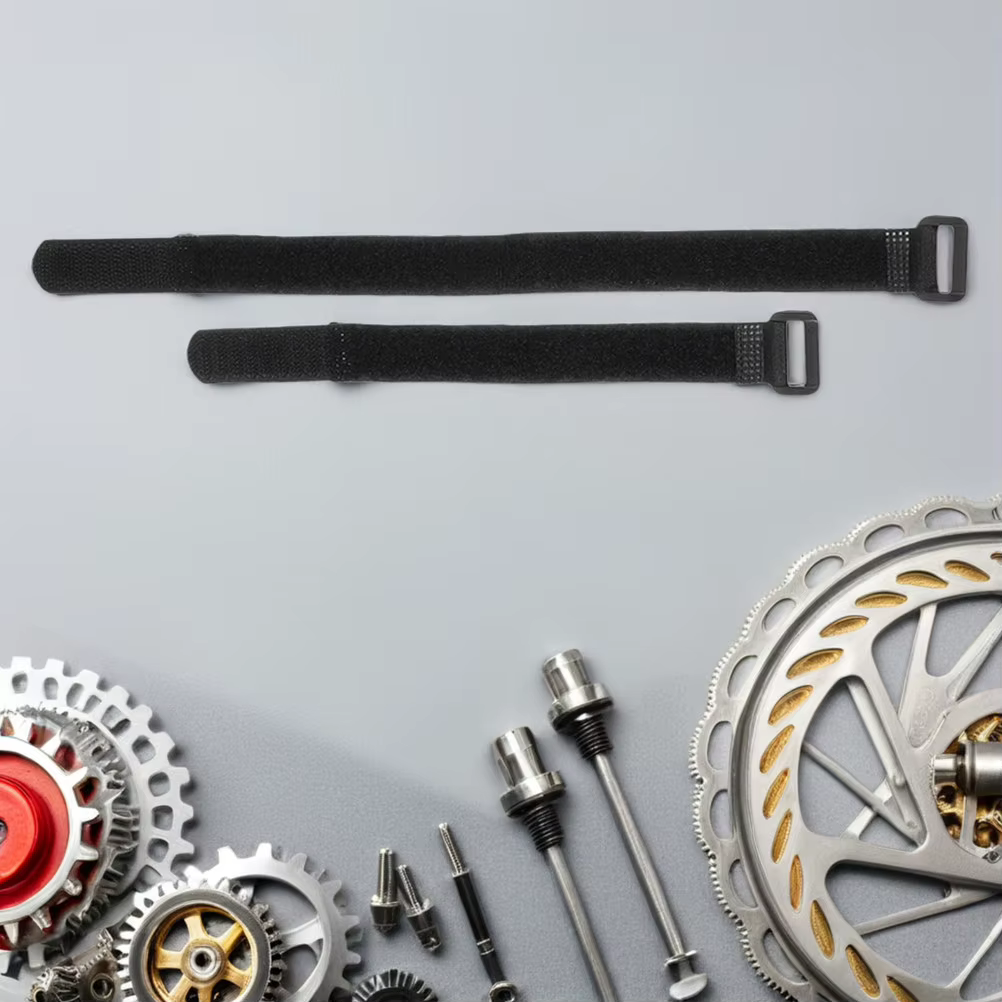 10 sangles de fixation réglables en nylon pour roues de VTT, stabilisateurs de porte-bagages, sangles de transport sécurisées
