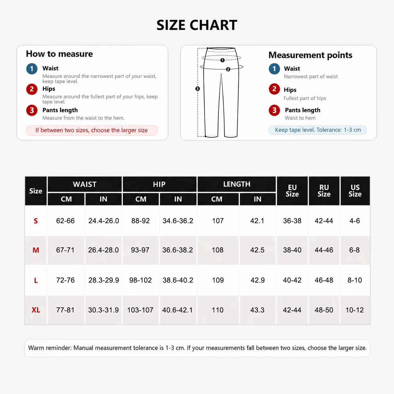 Hearuisavy – pantalons de sport à jambes droites pour femmes
