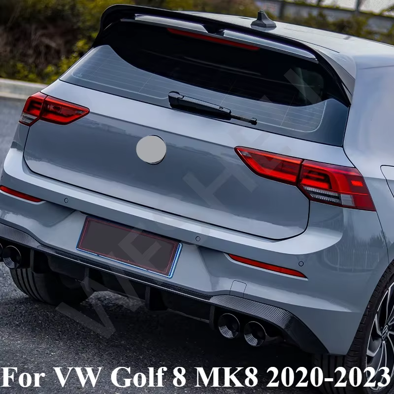 Couvercle de bras d'essuie-glace arrière de voiture, accessoires pour VW Golf 8 MK8 2020 2021 2022 2023, décoration, partie extérieure modifiée, garniture d'essuie-glace arrière