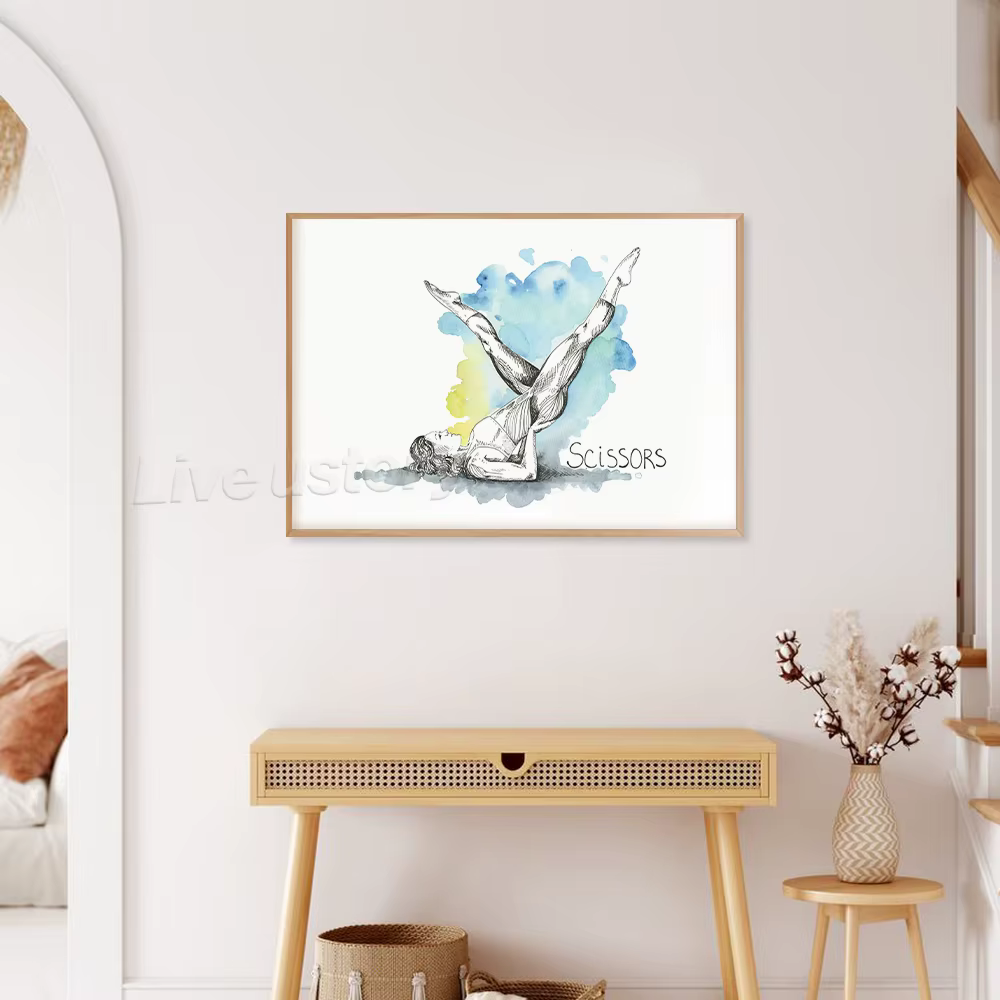 Tableau d'entraînement de Yoga Pilates
