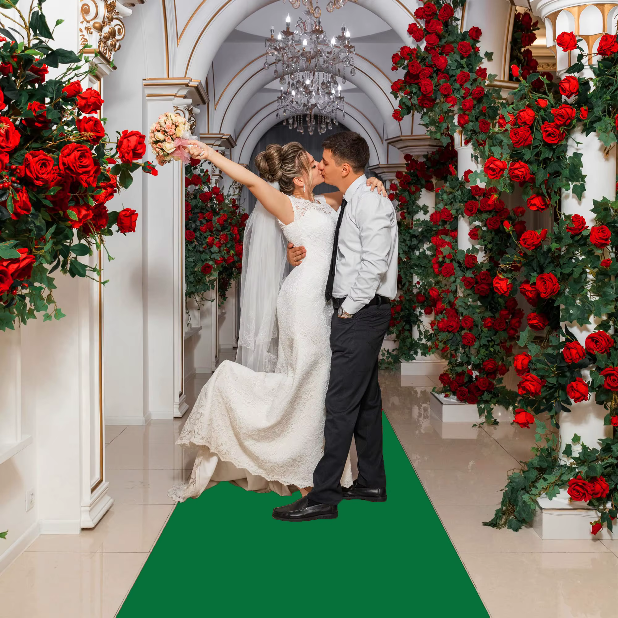Tapis de mariage antidérapant tapis blanc de mariage tapis rouge de mariage tapis de scène de soirée tapis de mariage tapis de mariage
