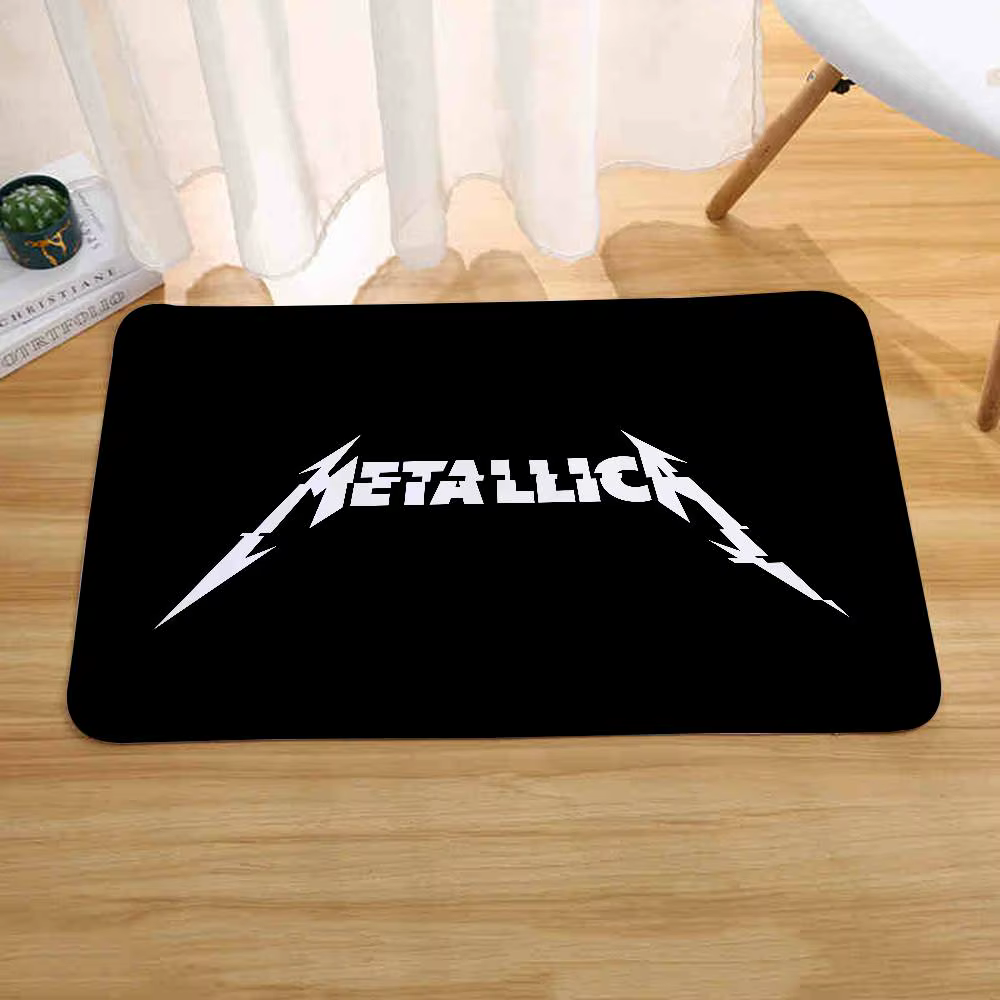 Musique Cool m-métalica tapis célèbre sur Internet pour salon canapé décor tapis moderne tapis de sol pour hommes chambre tapis de zone durables