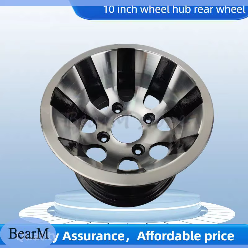 Nouveau moyeu de roue en aluminium de 10 pouces, adapté aux moyeux de roue de kart ATV à quatre roues 22X10-10 23x7-10 de 10 pouces
