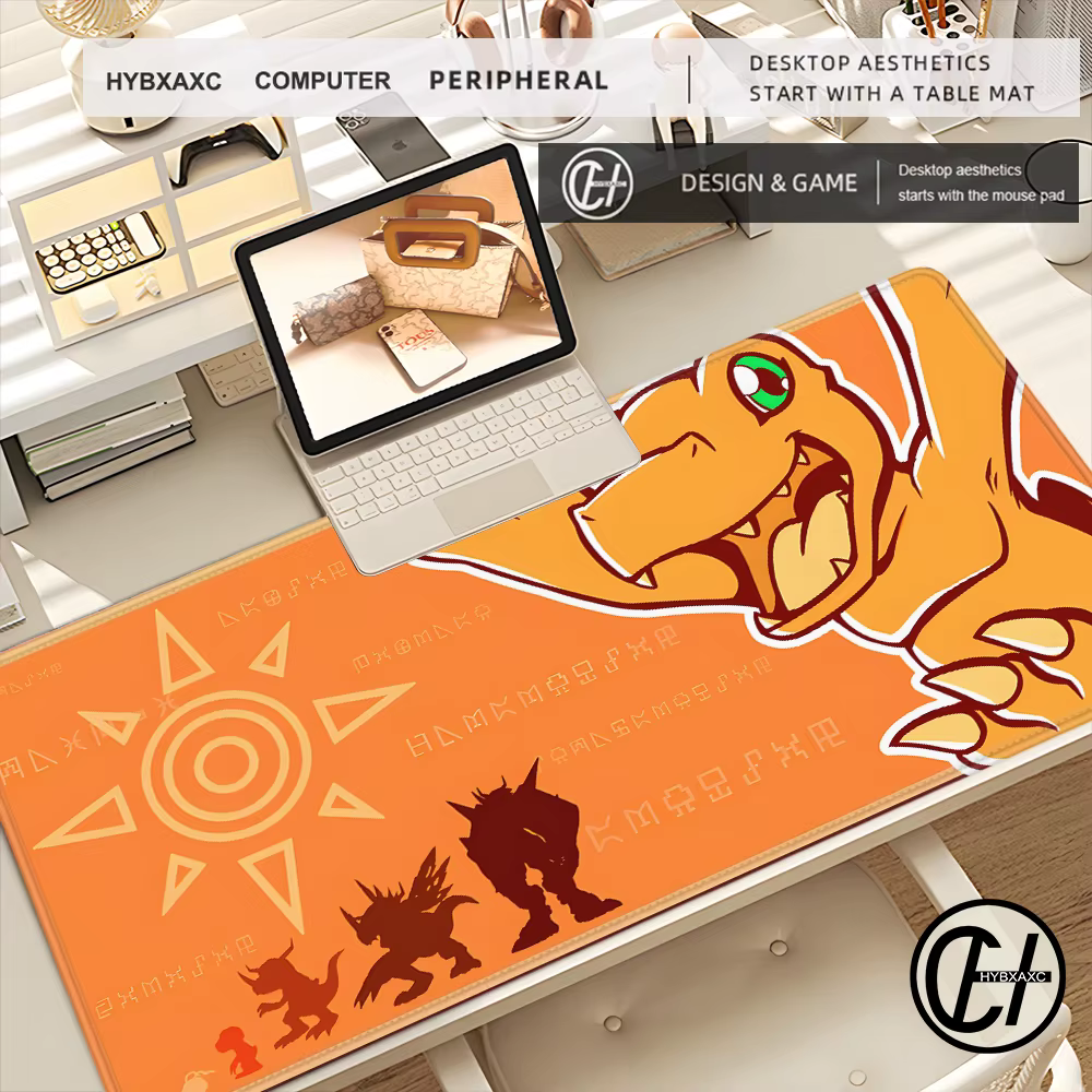 Tapis de souris et clavier 900x400 mm, tapis de bureau pour PC Gamer, tapis de table pour la maison