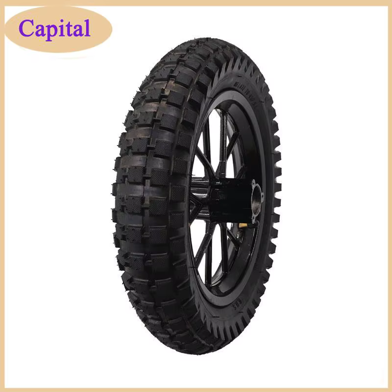 Roues de 12 pouces, roues avant 12 1/2X2.75 adaptées aux vélos électriques, accessoires de roues 12 1/2X2 1/4