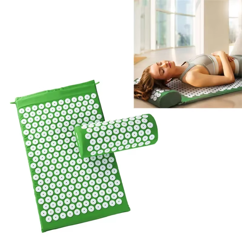 Masseur d'acupuncture tapis de Yoga coussin de siège Massage soulage la douleur et la pression points de maux de dos