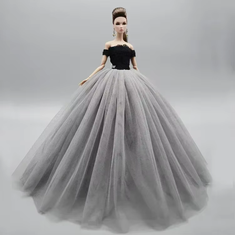 Robe de mariée longue au beurre, accessoires olympiques, vêtements pour vos poupées BB, BBI201010F