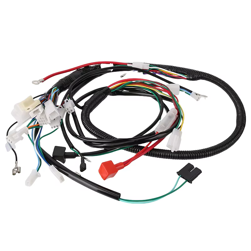 Les accessoires pour quad ATV sont adaptés aux motos tout-terrain, aux quads, aux karts et aux faisceaux de câblage des véhicules de ligne de montage.