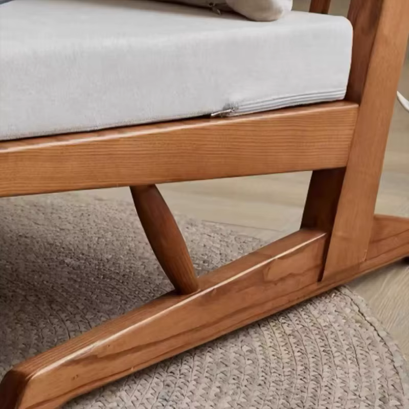 Canapé en bois pour méditation