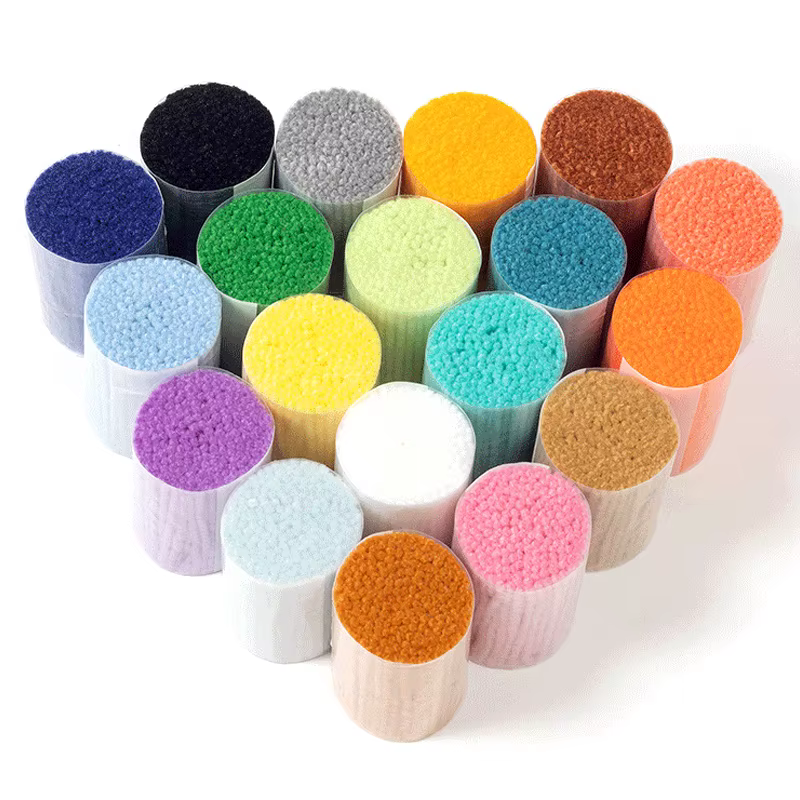 Tapisserie phare de mer crochet de loquet kits de tapis avec toile imprimée