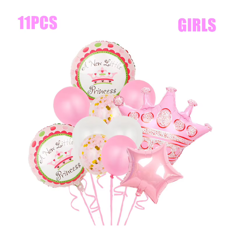 Ballons pour Baby Shower Garçon ou Fille, Décorations de Fête de Révélation du Sexe, Décoration de Baby Shower Garçon ou Fille