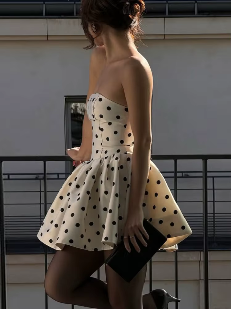 Robe Tube sans bretelles pour femmes