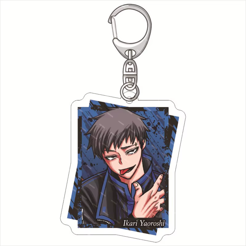 Porte-clés en acrylique Manga Tougen Anki, figurine Ikari Yaoroshi Shiki Ichinose Naito Mudano, Costume de Cosplay, pendentif pour sac à dos