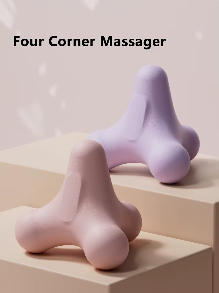Balle de massage plantaire à quatre coins