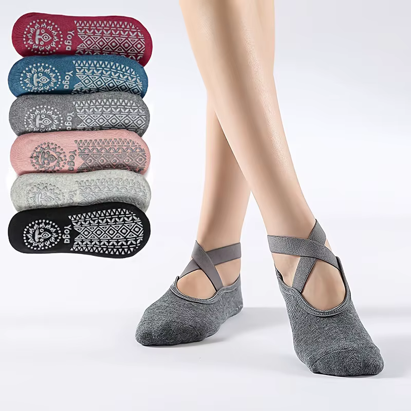 Chaussettes antidérapantes pour femmes