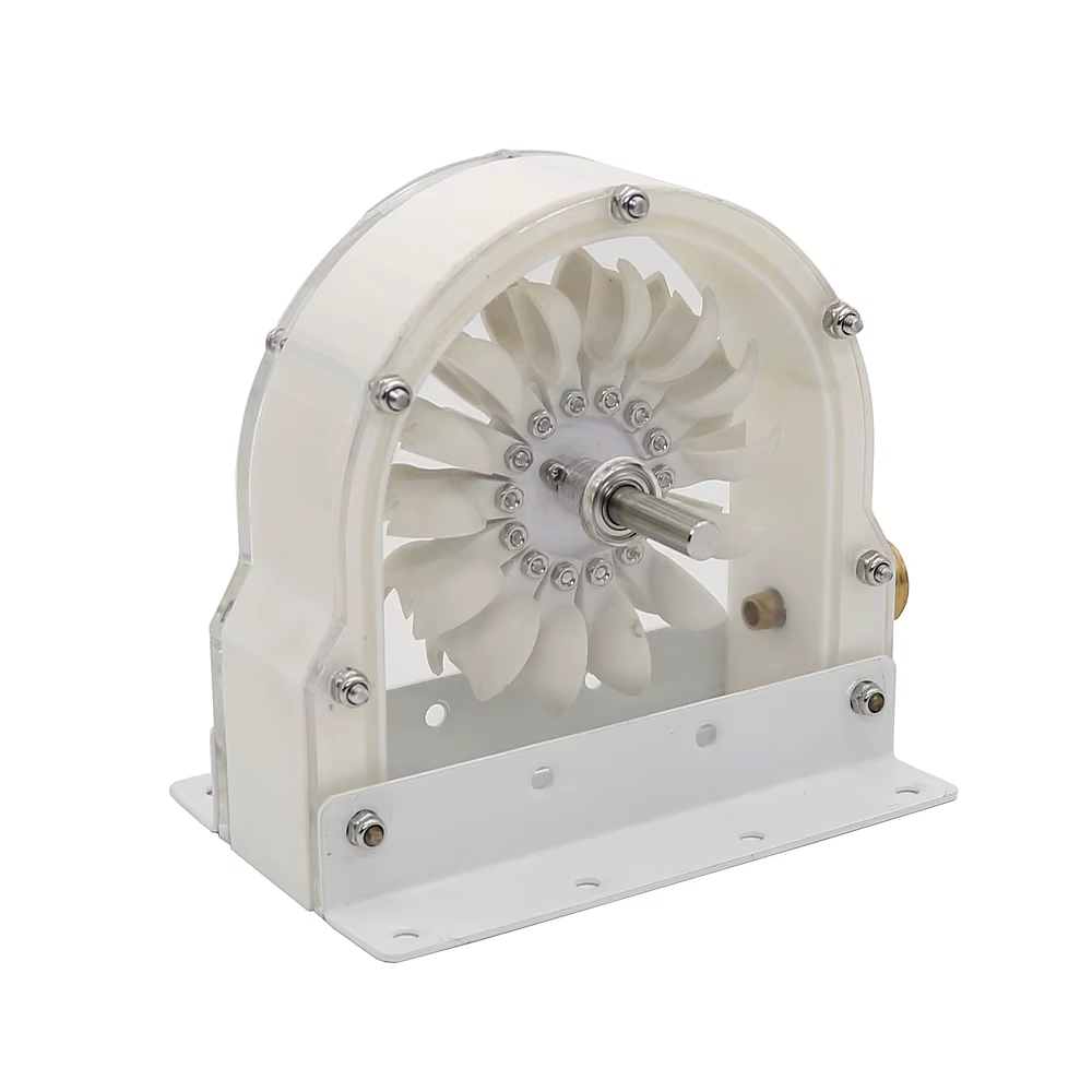 Turbine à eau Pelton haute efficacité, roue à eau à percussion, roue de seau, générateur d'eau polyvalent pour bricolage