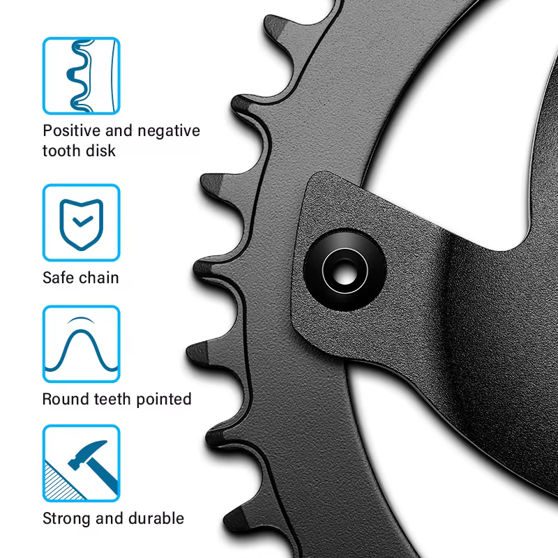 BAFANG-Pignon de protection JOWheel, plateau, pédalier, 42T, 44T, 46T, BBSHD, moteur moyen, accessoires de conversion de vélo électrique