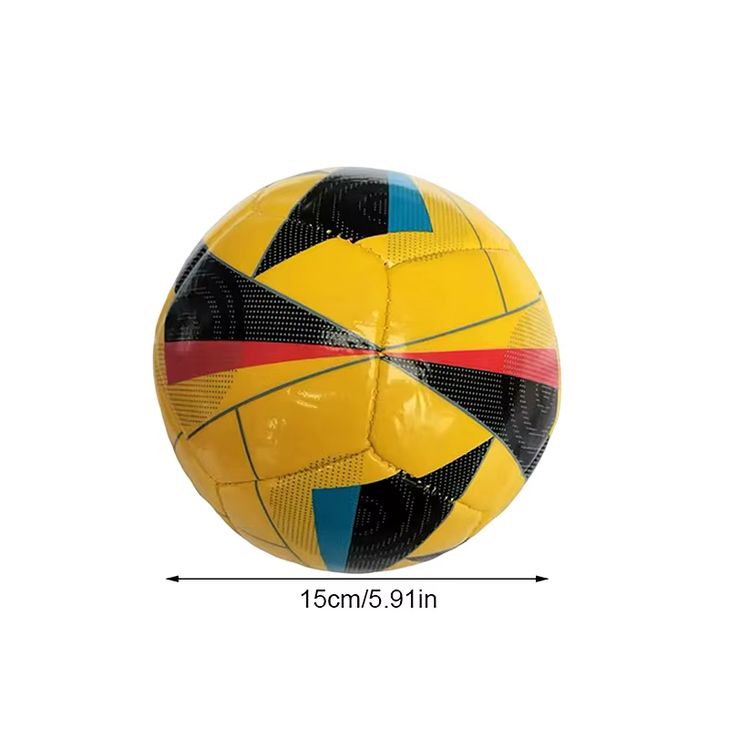 Sports de plein air jeu formation pratique jouer balle cadeaux d'anniversaire taille 2 ballon de football pour les jeunes adultes résistant à l'usure ballon de football