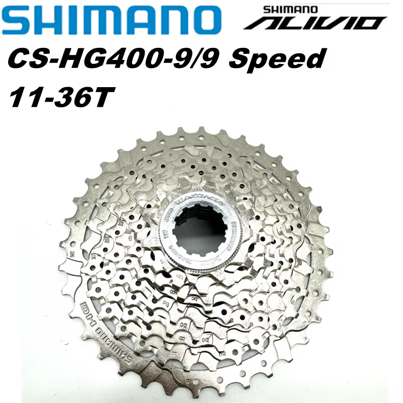 Shimano Alivio M4000 HG400-9 9 vitesses vélo Cassette vtt montagne vélo roue libre HG400 9S 11-28T 11-32T 11-34T 28T 32t 34t 36t