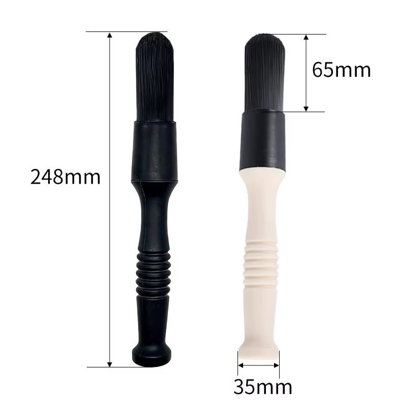 Brosse à roues de moteur, 1 pièce, poils rigides efficaces, conception polyvalente et durable, pour le nettoyage des roues de voiture, outils de nettoyage des portes de voiture