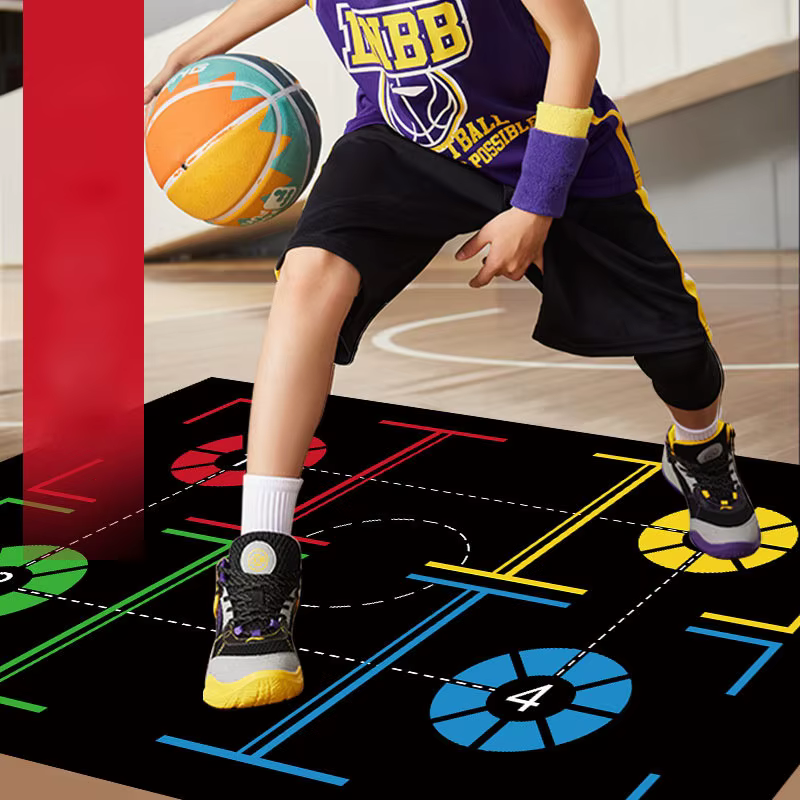 Ballon de basketball non ald pour enfants et adultes, en salle, avec polymères insonorisés, pour entraînement et contrôle, nouveauté